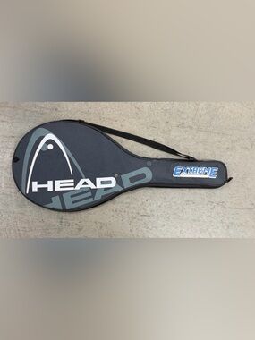HEAD Extreme Tennis Racquet Cover Bag Black Grey Padded Single Case with Strap